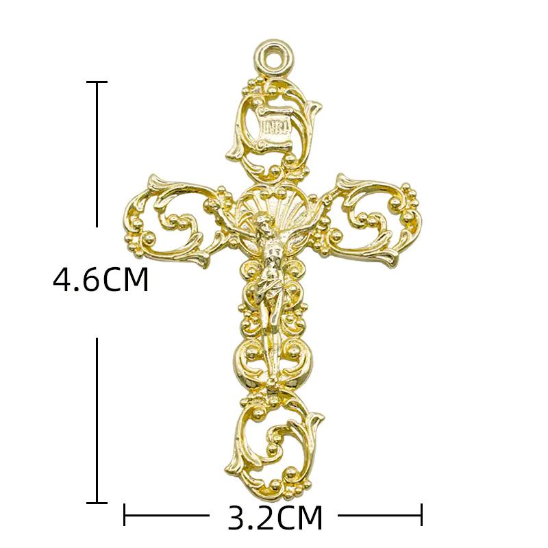 Треугольный сплав ювелирных изделий соединитель ювелирных изделий Изготовление ювелирных изделий Ожерелья Браслеты DIY аксессуары Богоматерь Чудес