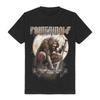 Powerwolf 2026 Летний Европейский Тур Двусторонняя Футболка Графика Волк Луна Пауэр-метал Группа Унисекс Хлопковая Футболка