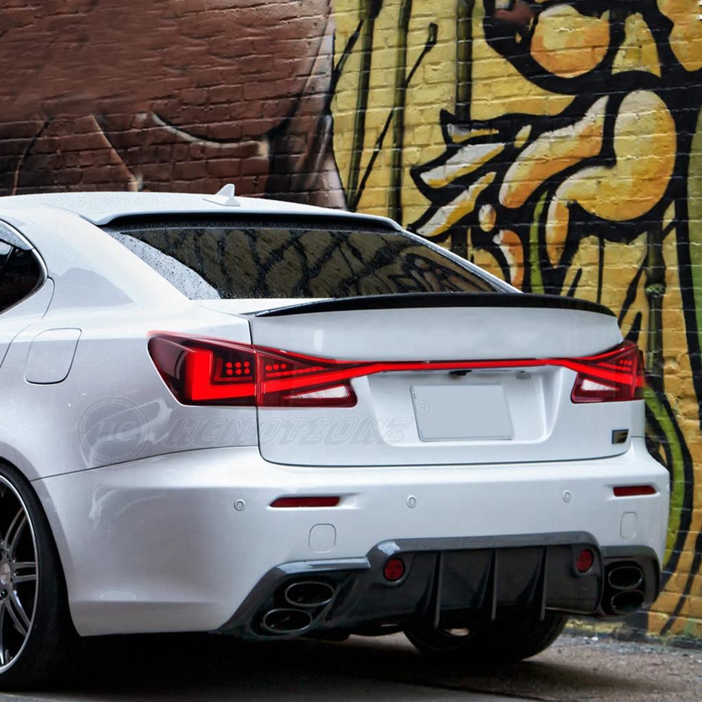 HCMOTIONZ Новый Lexus IS Задний Фонарь Открытие и Динамичный Поворотник Все ДЛЯ LEXUS IS IS250 IS350 ISF GSE20 USE20 Лампа, Свет, Сквозной Задний Фонарь, Выкл, Сигнал,