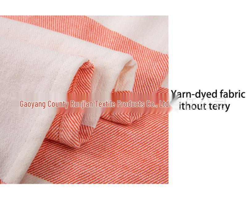 Turkey Striped Cotton Tassel Beach Towel for Adults