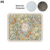 Quick Drying Dish Mat Printed Kitchen Tableware Coffee Draining Pad Dinnerware Cup Bottle Placemat Super Absorbent CoffeeMats