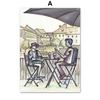 Ручной обращается городской пейзаж Венеция Лион Адриатический настенный художественный принт холст картина плакат на скандинавскую тему домашний декор фотографии для гостиной