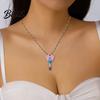 Korean Game Inspired Necklace SG3 Pendant Squid Exquisite Crafted Jewelry