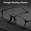 Vintage Round Reading Glasses Men Women Anti-Blue Light Eyeglasses High Quality Readers Retro Blocking Blue Light Eyewear