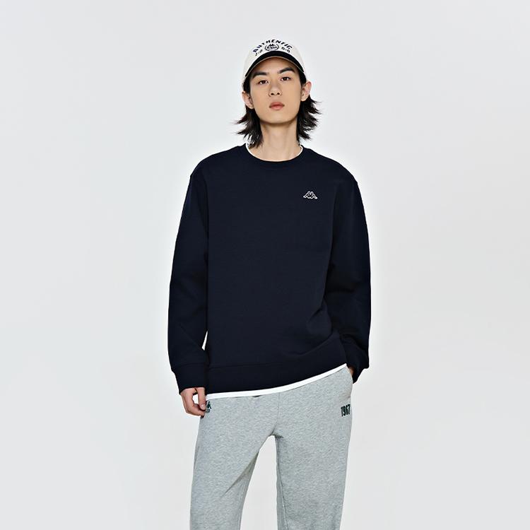 Kappa Sweatshirts Men's Crew Neck Moderate Regular K0E12WT01
