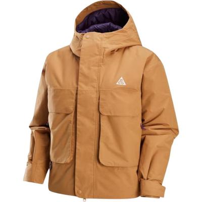 ACG Storm-FIT Skull Peak ветрозащитная свободная удобная куртка женские куртки бежевого цвета FV7328-224