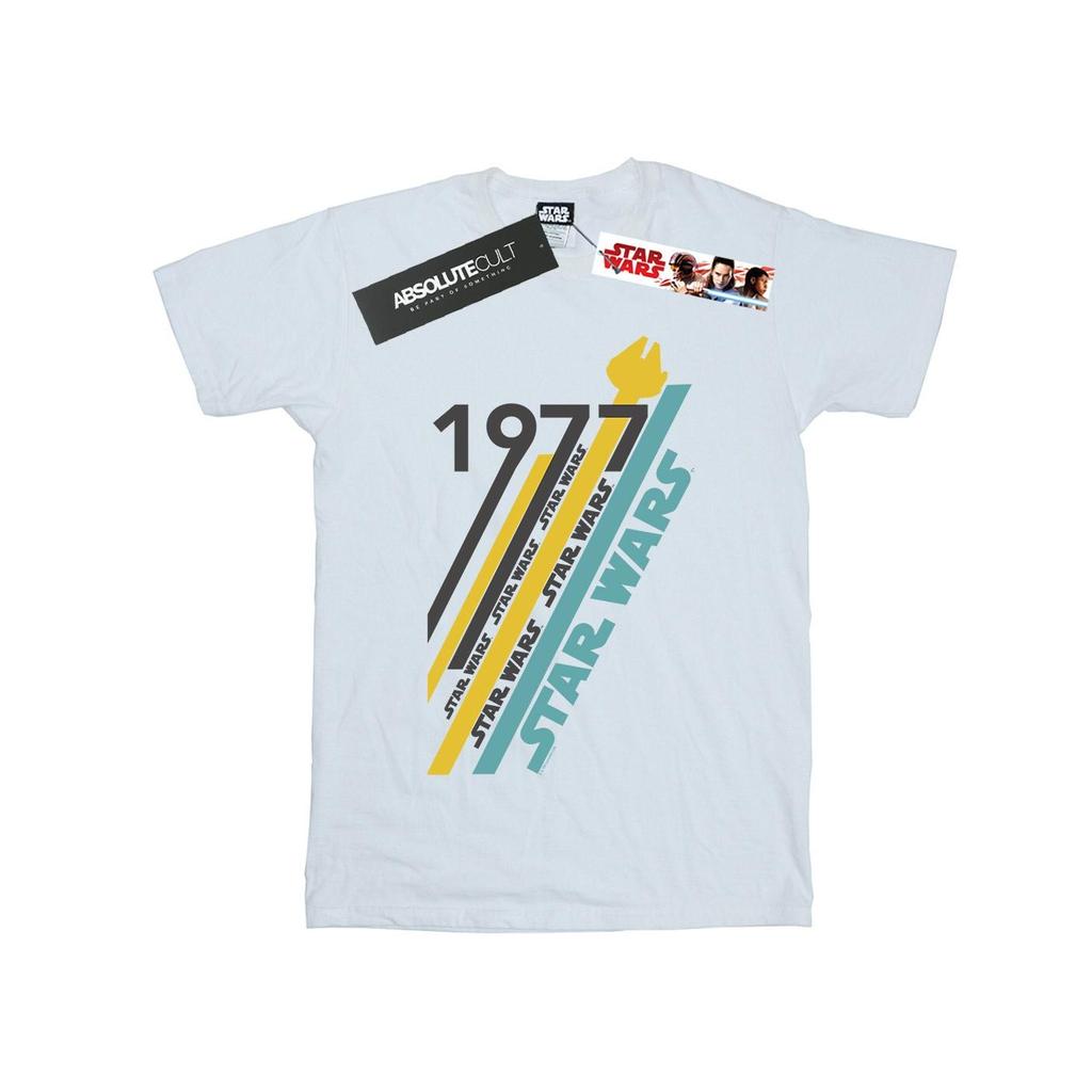 Star Wars Mens Retro 77 Stripes T-Shirt