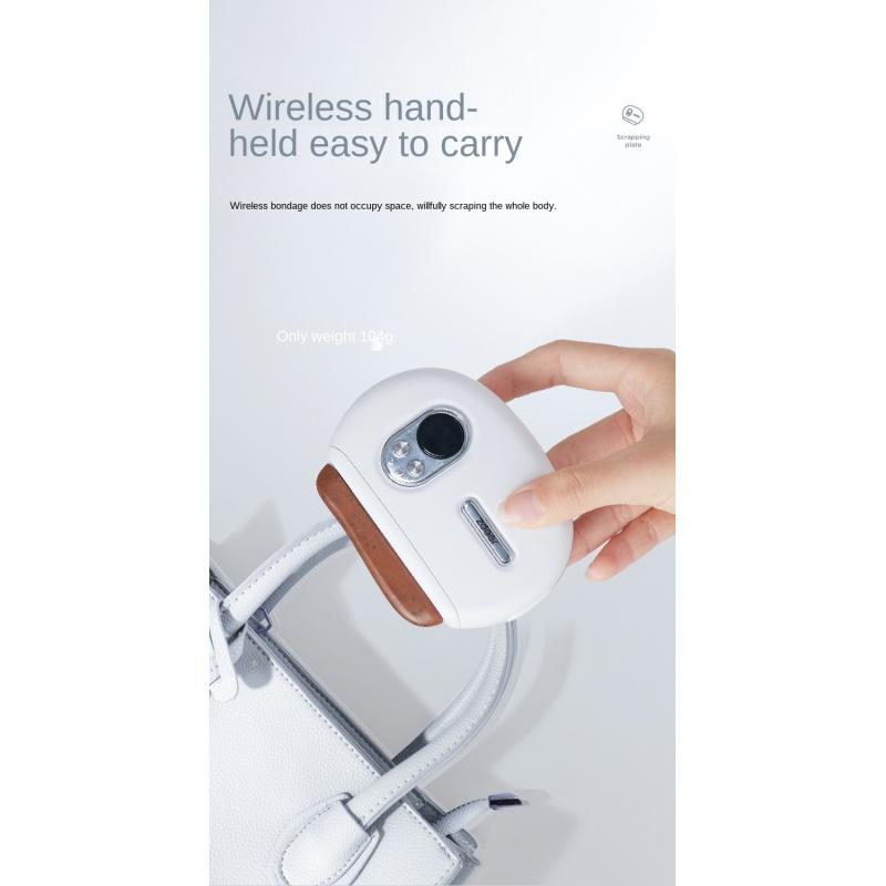  Smart Facial Massager Electric Stone Gua Sha Board Vibrating Heating Therapy Scraping Plates Face Lifting Slimming