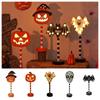 Atmosphere Lamp Ghost Festival Modeling Lamp LED Pumpkin  Ornament Lantern  Party Desk Ornament