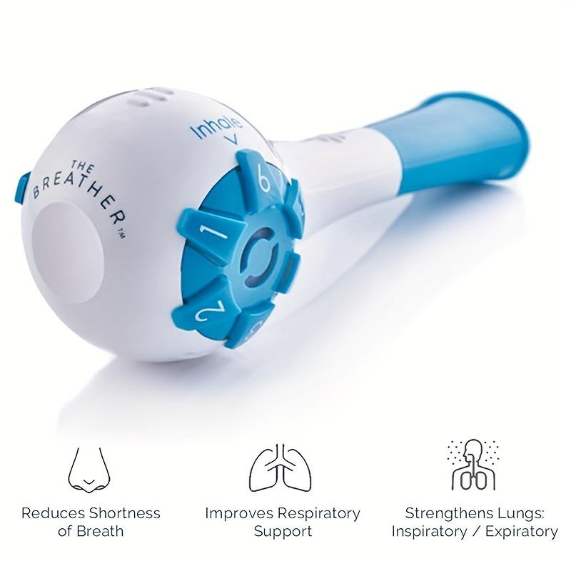 1 шт. Устройство для тренировки дыхания, инструмент для упражнений на функцию легких, тренажер для дыхания легких