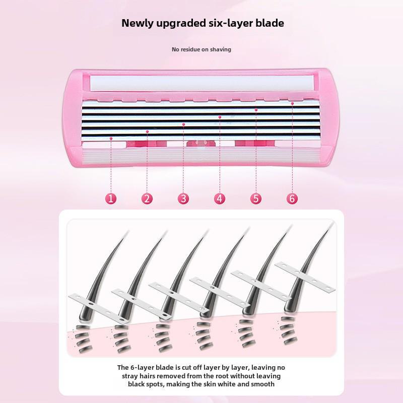 Женская бритва Jianmei Chuangyan: Идеально подходит для бритья подмышек, рук, ног, интимных зон и всего тела у мужчин.