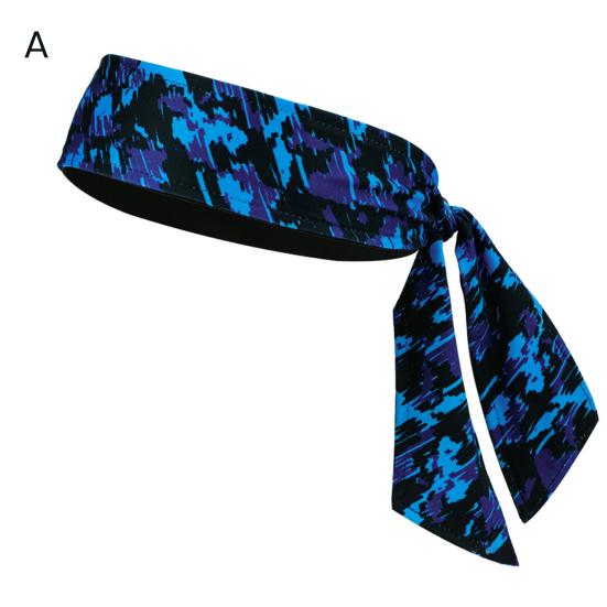 Спортивная повязка на голову для мужчин и женщин, впитывающая пот и дышащая, для тренировок, с широким краем, мягкая, с принтом, повязка от пота для йоги, бега, велоспорта