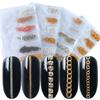 1Bag Metal Chain Fashion Crystal Stud Nail Art Decorations Gold Silver UV Gel Polish Manicure DIY Charms Salon
