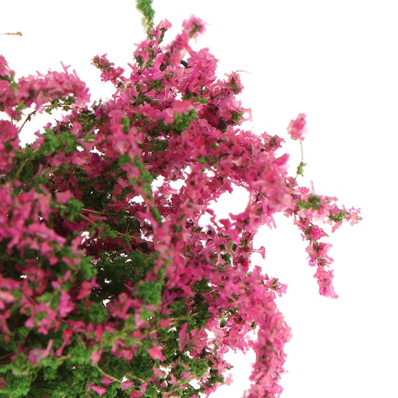 1 шт. кукольный домик своими руками украшение 1/12 кукольный домик миниатюрный разноцветный цветок куст зеленое растение цветок модель игрушка