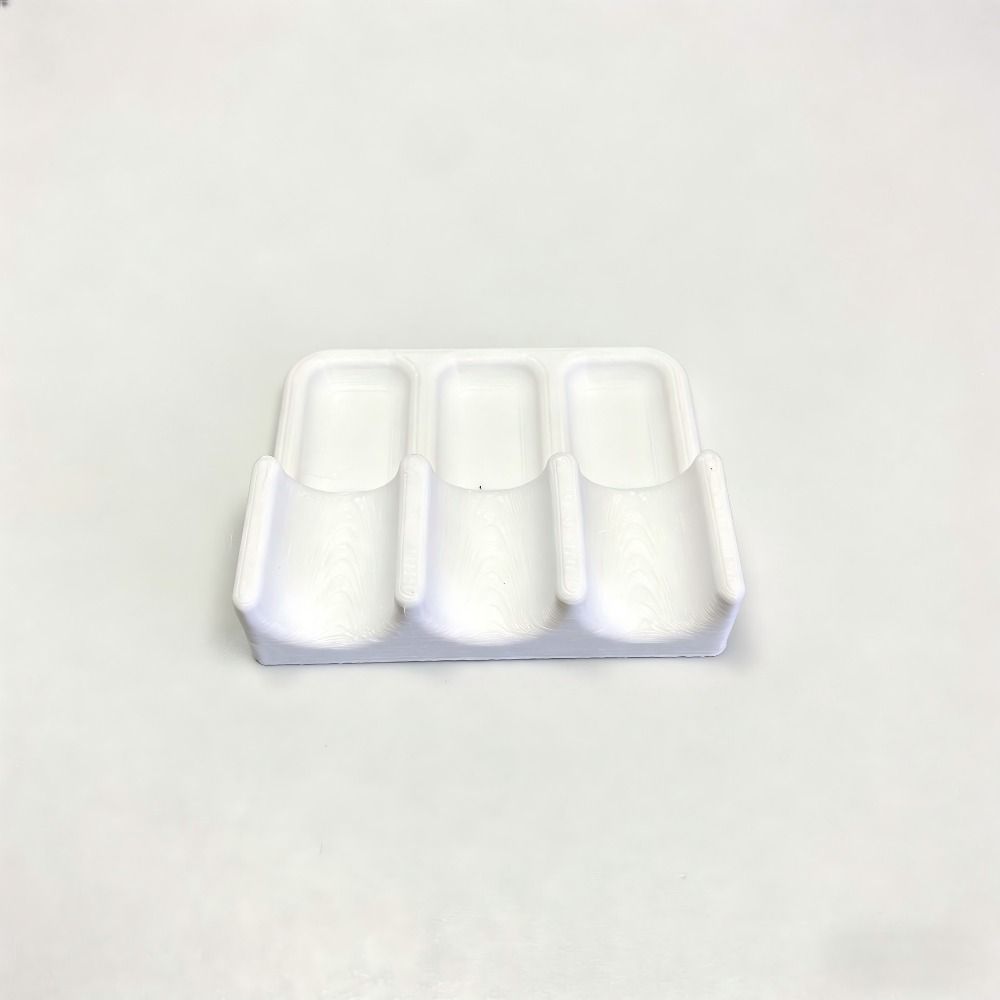 3D Printed Plastic Brush Holder Durable Rests Drip Tray Pad 3D Printing Holder Art Display