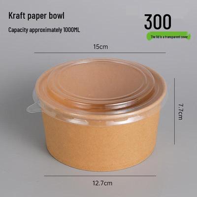 Одноразовые крафт-бумажные контейнеры Xihe для еды на вынос