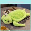 Green Sea Turtle Plush Toy Stuffed Animal Doll Cute Decoration Children Gifts
