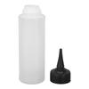 3pcs Hair Color Shampoo Applicator Bottle Refillable Hair Salon Squeeze Bottle with Cover