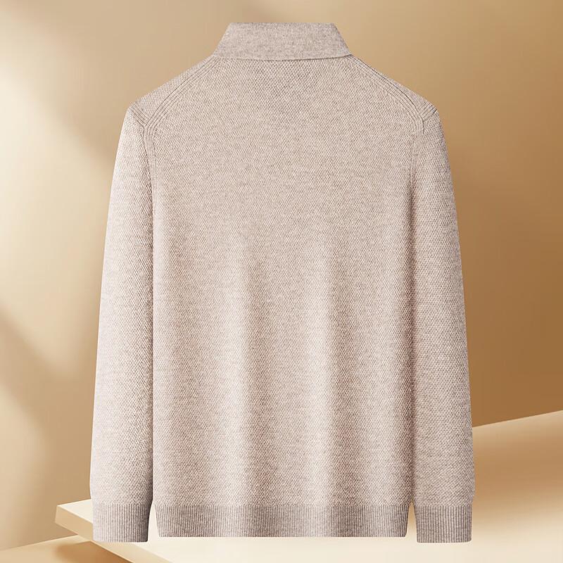 Мужской свитер FAPAI из кашемировой смеси с лацканами