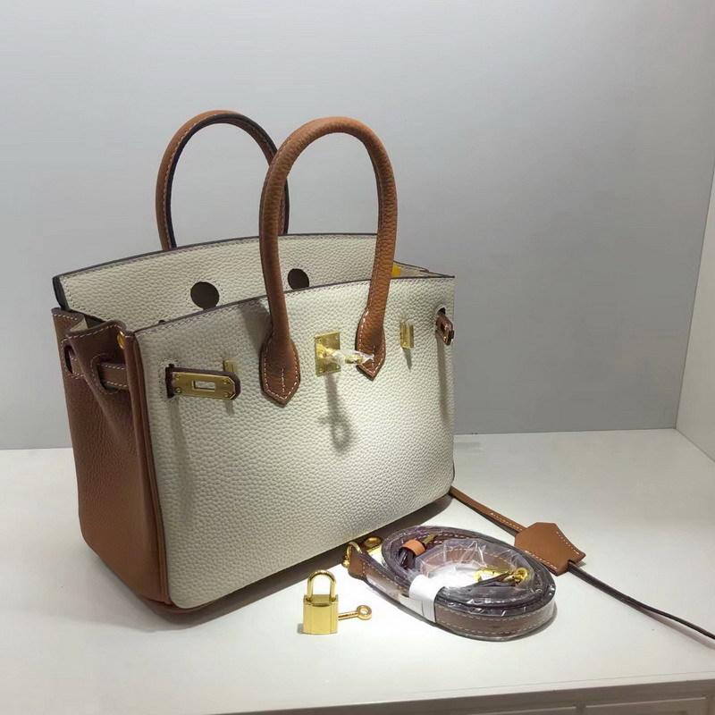 Новая сумка из коровьей кожи с верхним слоем и узором личи, цветная платиновая сумка + сумка из натуральной кожи + женская сумка через плечо