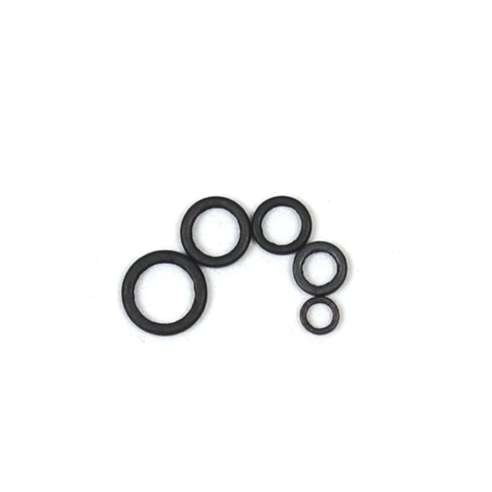 4.4mm 5.3mm Metal Carp Fishing O Ring Terminal End Tackle Accessory Tippet Rig Ring Flat Round Matt
