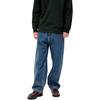Carhartt WIP Solid Color Loose Straight Leg Jeans Men bottoms I031246-01-06