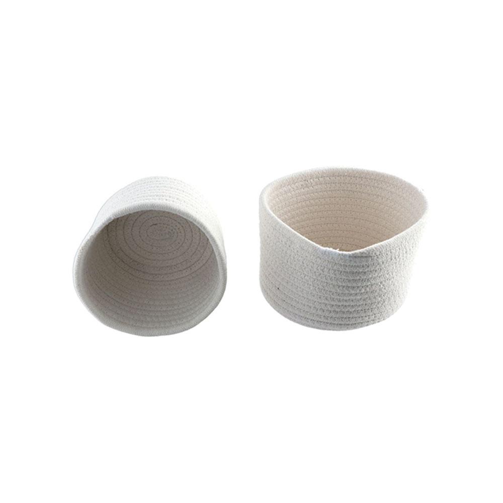 Minimalism Desktop Storage Basket Nordic Style Woven Storage Basket Candies