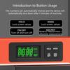Магнитный уровень Цифровой дисплей Подсвеченный пузырьковый уровень Высокая точность Алюминиевый пузырьковый уровень Измерители