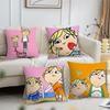 Мультяшный Смешной Чехол для Подушки K-LOLA Удобный Мягкий Наволочка для Дивана Гостиной Дома C-CHARLIE AND Декор Защитные Чехлы