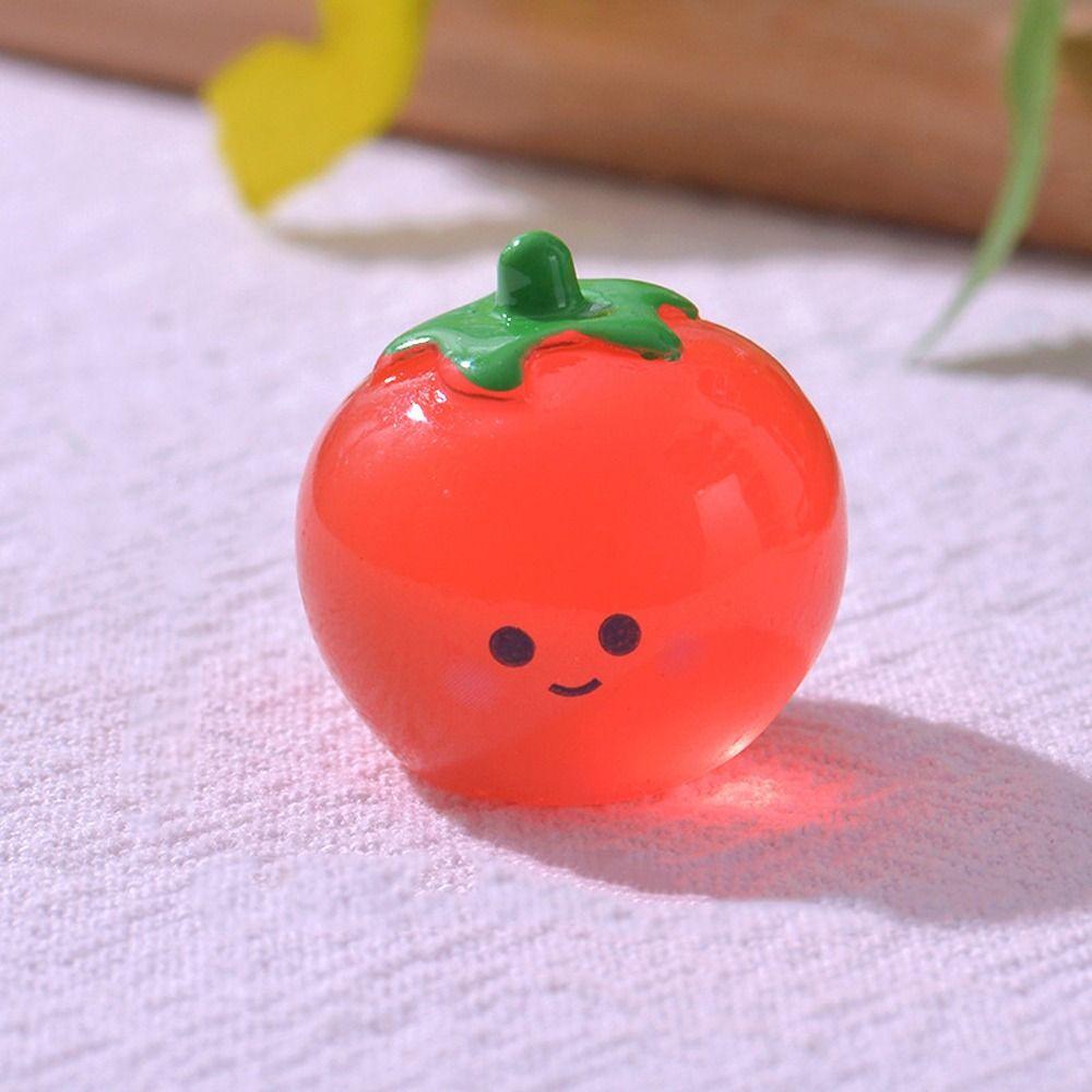 Cute Simulation Luminous Vegetables Mini Fake Vegetables Home Kitchen Decorations