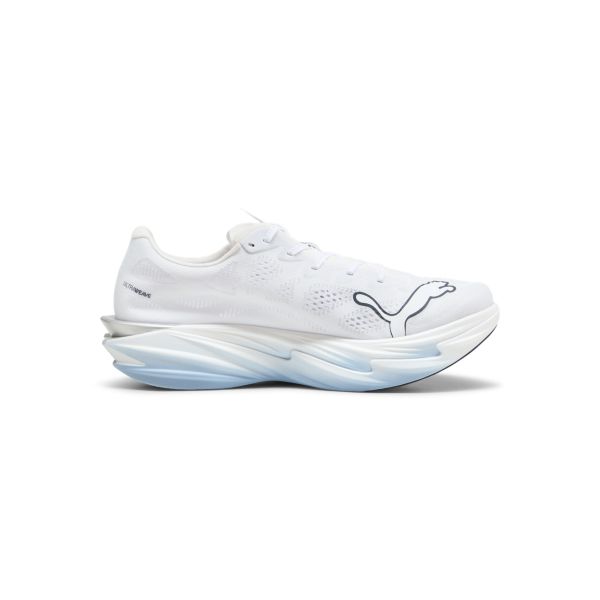 Puma Кроссовки мужские Deviate NITRO Elite 4 Белый White-Chambray Blue-Persian-Blue 312127-09