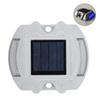Solar Deck Lights Silver Aluminium Alloy High Brightness LED Solar Road Stud For Outdoor Pathway Walkway Stair Blue