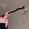 High-End Retro Chinese Tassel Hairpin for Women - Versatile Alloy Hair Clip for Elegant Updos
