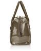 Sac bowling - Christian Lacroix - Jonc 3 - Simili cuir vernis - Gris - 20x30x12 cm