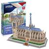 Paper Lock Notre Dame Cathedral 3D Three Dimensional Puzzle Korea 3d Puzzle