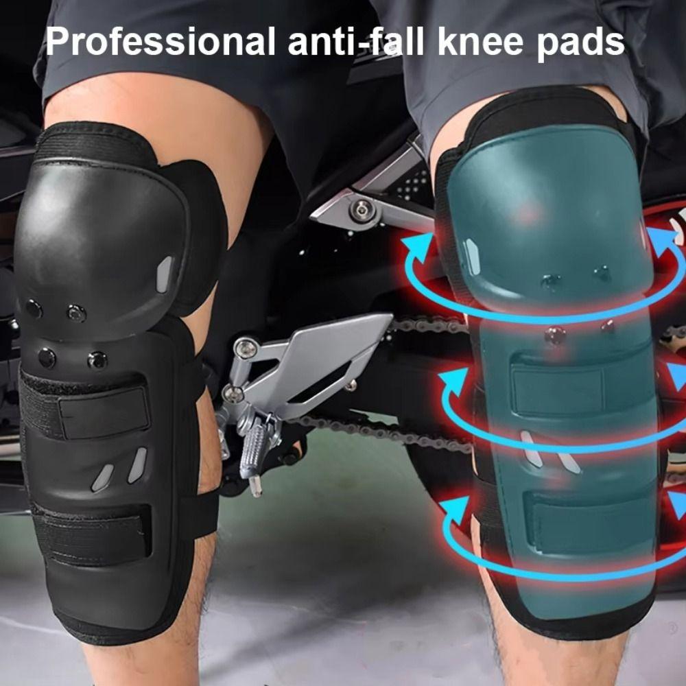Shock-absorbent Motorcycle Elbow Pads Motocross Riding Cycling Knee Pads  Motorbike