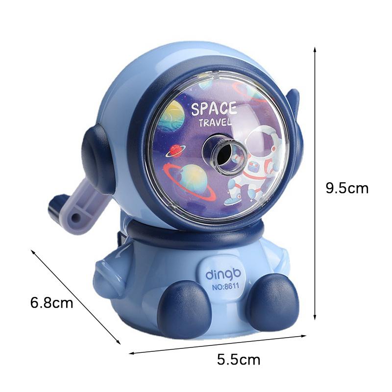 Мультфильм Ручная точилка для карандашей Ручной инструмент для тряски карандашей