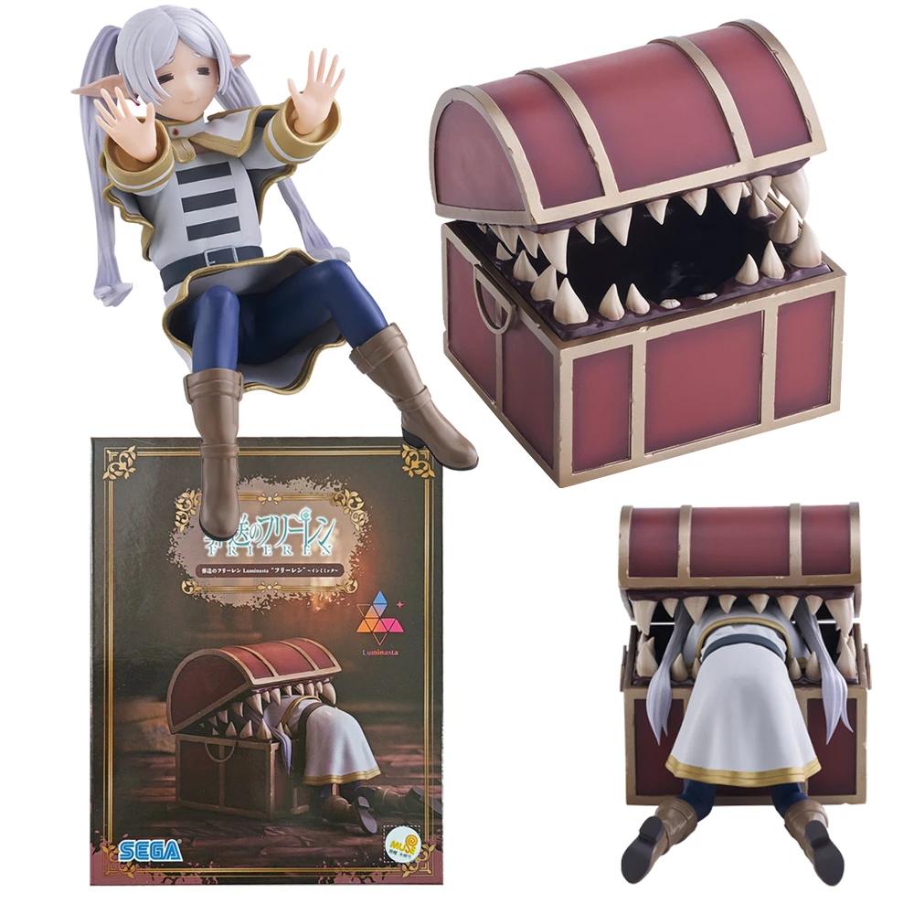 10СМ Аниме Фигурка Sousou no Frieren Фрирен Встречает Монстра из Сокровищницы Креативная Модель Игрушка Подарок Кукла Фигурка Экшн ПВХ