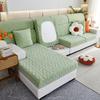 Ginkgo Leaf Pattern Velvet Sofa Seat Cover Cushion Cover Thick Jacquard Solid Soft Stretch Sofa Slipcovers Funiture Protector