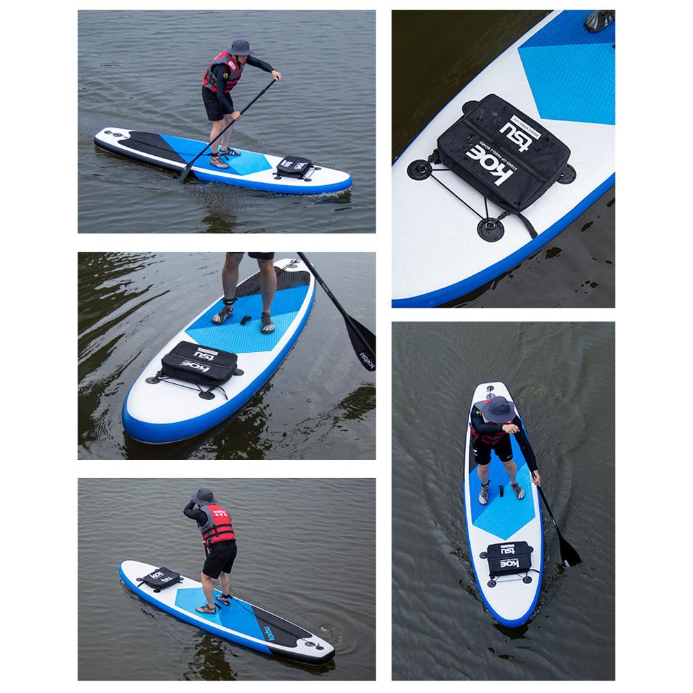 Водонепроницаемая сумка-холодильник для паддлборда с ручкой для переноски, большая вместимость, гладкая поверхность