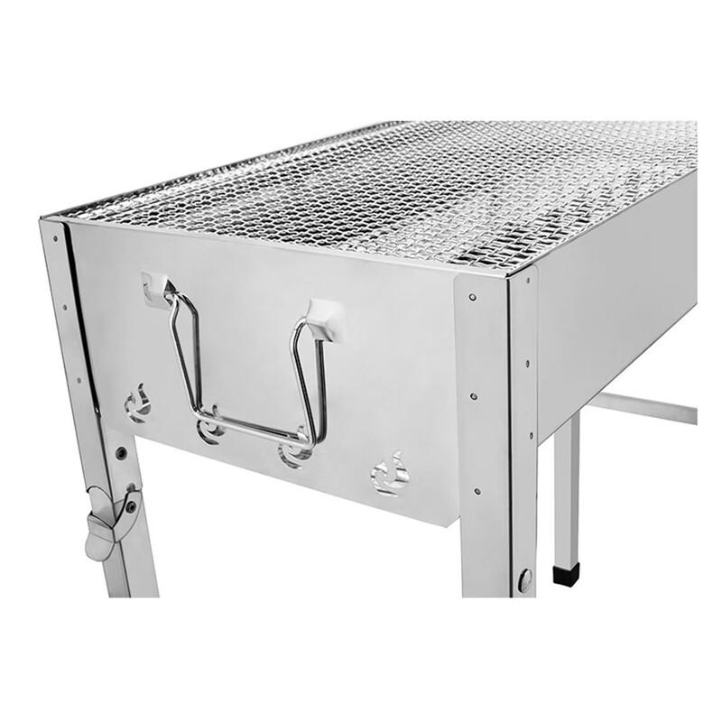 SMVP Foldable Stainless Steel Outdoor BBQ Grill