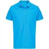 Унисекс для взрослых Pacific Pique рубашка поло с двойной игольчатой ​​строчкой