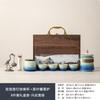 Forbidden City merchandise Kuaike cup tea set portable travel gift box new Chinese ceramic tea set business souvenir