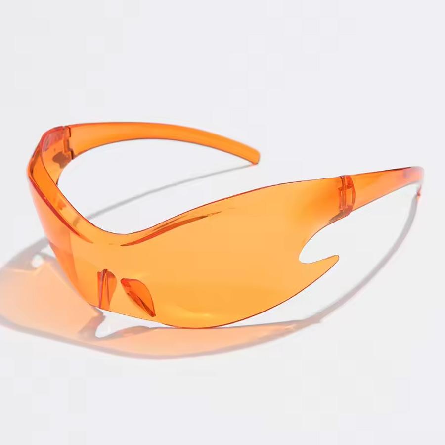 Спортивные панк Y2K солнцезащитные очки для мужчин и женщин Уникальные модные крутые хип-хоп уличные аксессуары для вечеринок