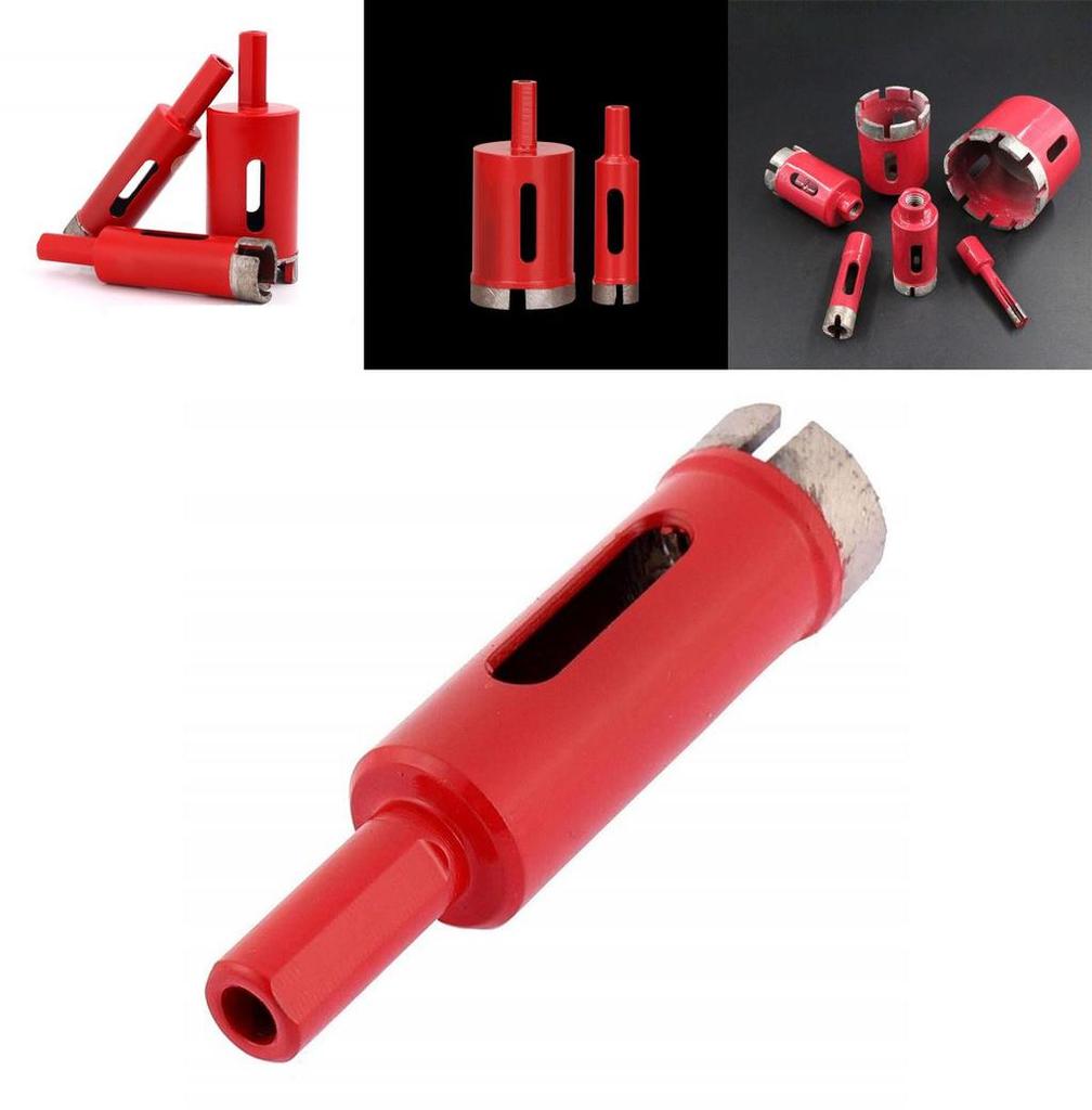 Алмазные буровые коронки, напаянные в вакууме, отличаются долговечностью**