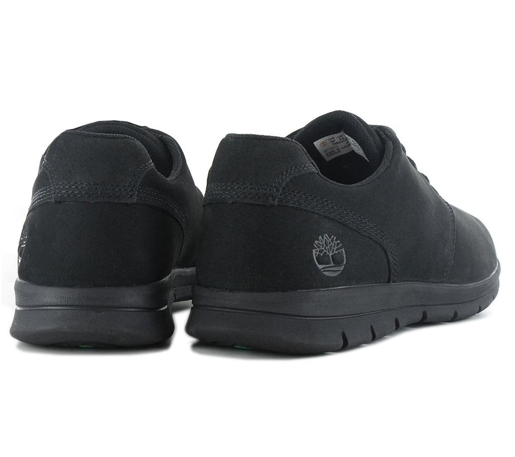 Timberland Кроссовки GRAYDON BASIC LOW - Мужская обувь из кожи черного цвета TB0A412A-015 ОРИГИНАЛ