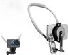Магнитное крепление на шею для Go Pro, держатель для телефона, быстросъемный, POV, видео, влог, гибкий угол, держатель-ожерелье для экшн-камеры, телефона
