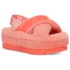 UGG Сандалии женские Fuzz Sugar Leather Casual Comfortable Thick Soild Sandals Sea-Star-Pink 1135237-SHPN