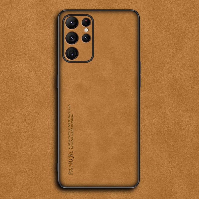 Luxury PU Leather Case For Samsung Galaxy S22 S21 Plus S22 Ultra Cover Silicone Phone Case For Samsung S21 Ultra S22 Plus Coque