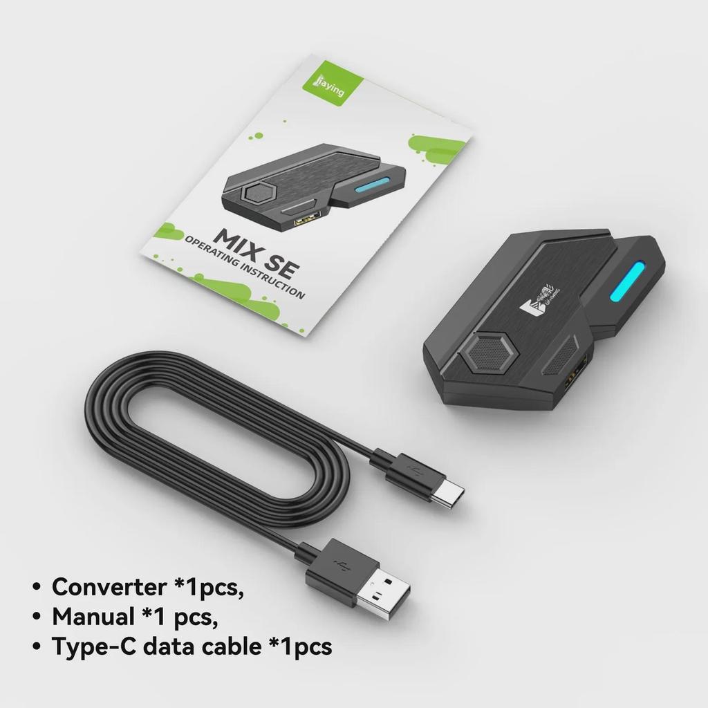 MIX SE+ 5-в-1 мобильный игровой контроллер клавиатура мышь конвертер набор для устройств Android